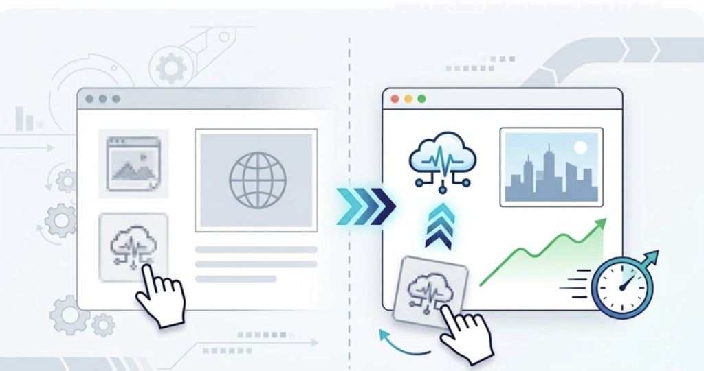 Visual Refresh: Replacing outdated screenshots and improving Core Web Vitals.