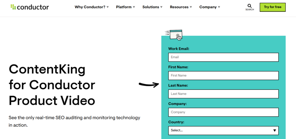 Content king home page