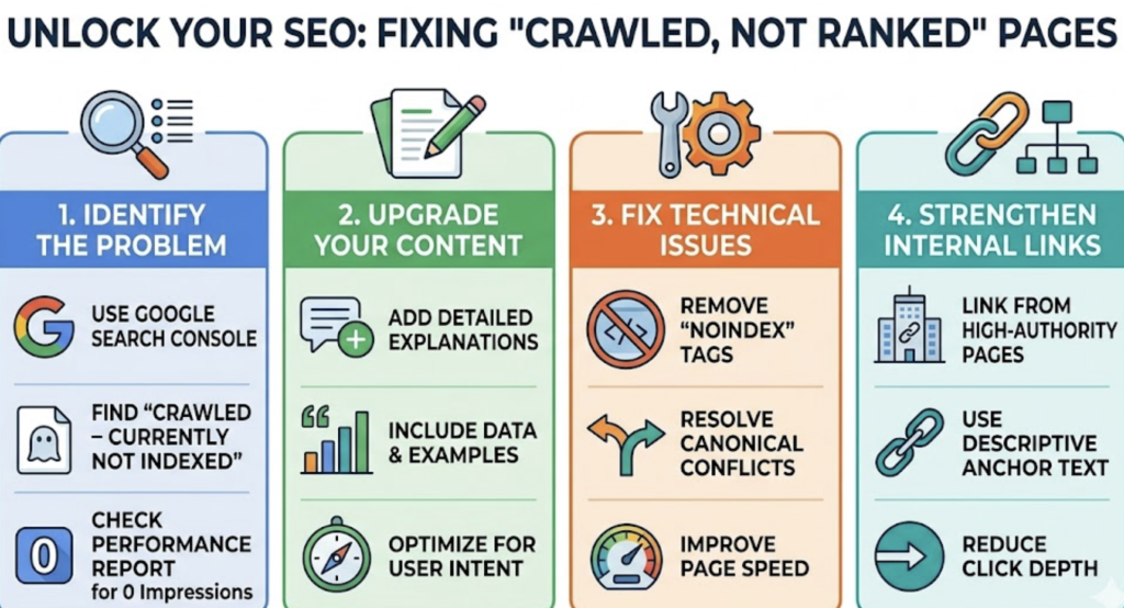 Pages Google Crawls but Never Ranks