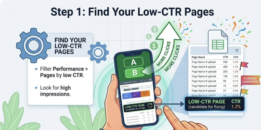 Find Your Low-CTR Pages