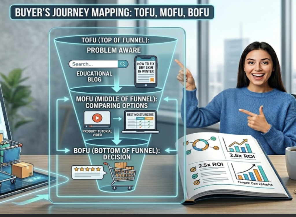 Buyer's journey mapping