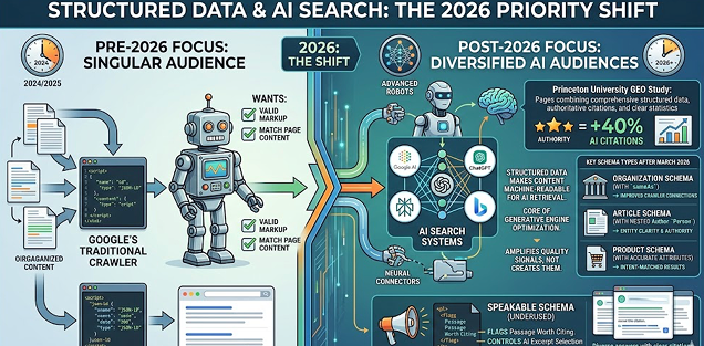 Structured Data and AI Search: The 2026 Priority Shift