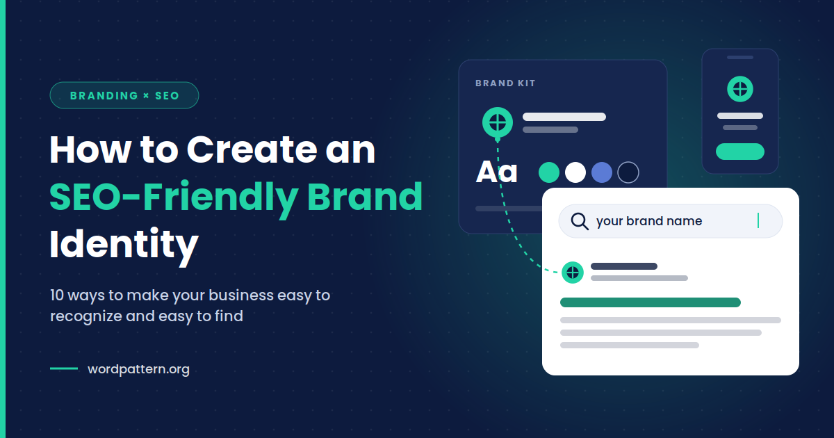 How to Create an SEO-Friendly Brand Identity for Your Business?